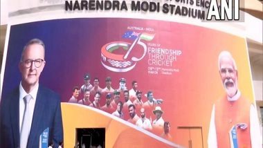 Sports News | Preparations Underway at Narendra Modi Stadium Ahead of 4th India-Australia Test
