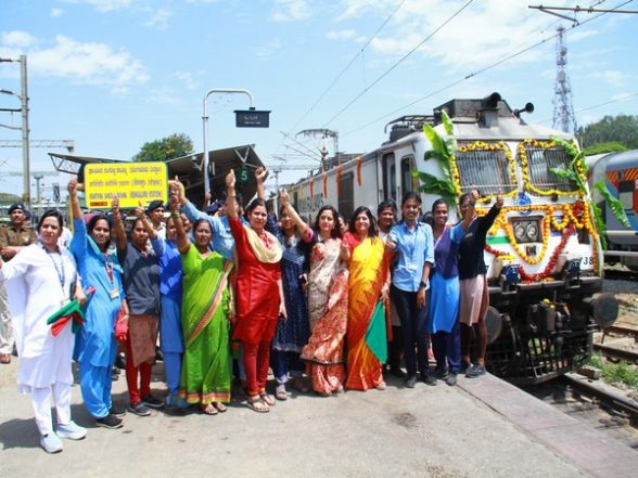 India News | All-women Crew Operates Bengaluru-Mysuru Rajya Rani Express to Mark Women's Day - Vimarsana News