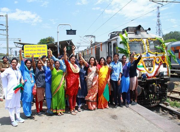 India News | All-women Crew Operates Bengaluru-Mysuru Rajya Rani Express to Mark Women's Day