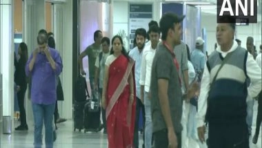 India News | Excise Policy Case: BRS MLC K Kavitha Reaches Delhi for Questioning