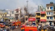 India News | Odisha: Fire Breaks out at Market Complex in Puri, Three Injured