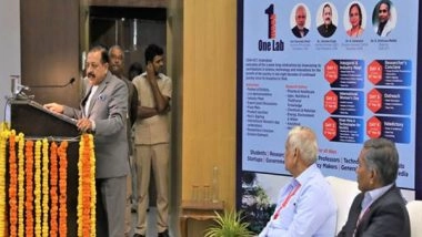 Business News | CSIR Can Reorient, Revitalise to Emerge as Global Centre of Innovations: MoS Jitendra Singh