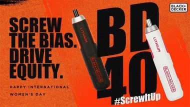 Business News | This Women's Day, BLACK+DECKER Redefines How Women #ScrewItUp