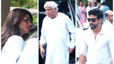 Entertainment News | Anupam Kher to Salman Khan, Ranbir Kapoor: B-town Celebs Bid Emotional Adieu to Veteran Actor Satish Kaushik