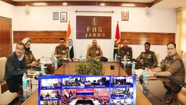 India News | J-K DGP Reviews Probe in UAPA Cases, Action Against Terror Ecosystem