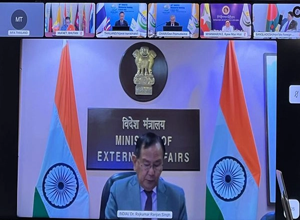 World News | MoS Rajkumar Ranjan Singh Attends 19th BIMSTEC Ministerial Meeting