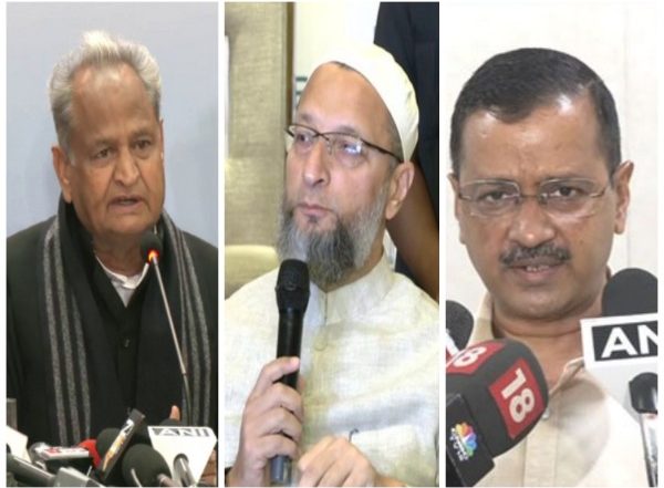 India News | Kejriwal, Owaisi to Visit Rajasthan Ahead of 2023 Assembly Elections