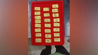 India News | BSF Recovers 23 Gold Biscuits Worth Rs 1.43 Cr from International Border Along West Bengal