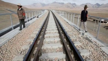 World News | Train to Tibet Along LAC