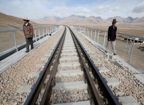 World News | Train to Tibet Along LAC