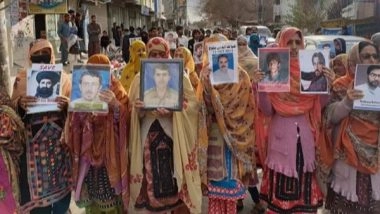 World News | Baloch Groups Ask UN to Recognize Women's Struggle Against Enforced Disappearance by Pakistan