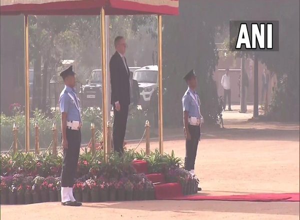 World News | Australian PM Albanese Accorded Ceremonial Welcome at Rashtrapati Bhavan