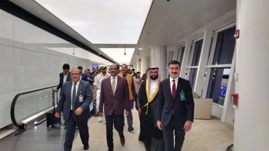 World News | Lok Sabha Speaker Om Birla Arrives in Bahrain to Attend 146th Assembly of Inter-Parliamentary Union