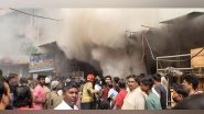 India News | Maharashtra: Fire Breaks out at Shop in Thane's Mumbra