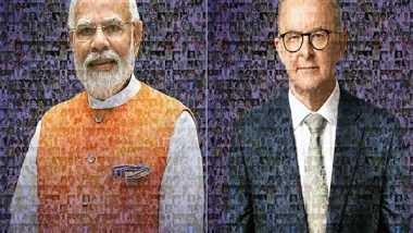 India News | PM Modi, Anthony Albanese Gifted Collages Fashioned by Images of Indian, Australian Cricketers