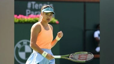 Sports News | Emma Raducanu Makes Winning Return in Indian Wells, Beats Danka Kovinic in Opener