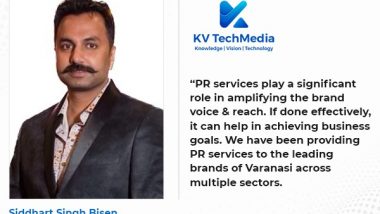 Business News | KV TechMedia Launches a One-stop Solution for All PR Needs in Varanasi