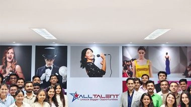 Business News | All Talent's Advanced System Connects Talents to Top Gigs Worldwide - Aims to Cross 1 Million Talent by 2024!