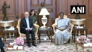World News | Australia PM Albanese Calls on President Murmu