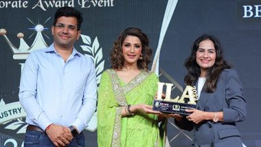 Business News | Pomcha Jaipur Received the Award for the Best Women Ethnic Wear Manufacturer at ILA 2022