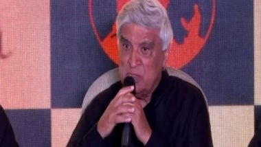 Entertainment News | Urdu is Native to Hindustan, People Should Embrace It: Javed Akhtar