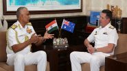 World News | Australian Chief of Navy Vice Admiral Mark Hammond on 3-day Visit to India