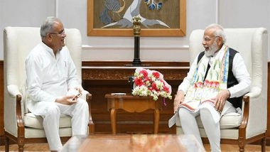 India News | Chhattisgarh CM Meets PM Modi, Discusses Coal Royalty, GST Dues