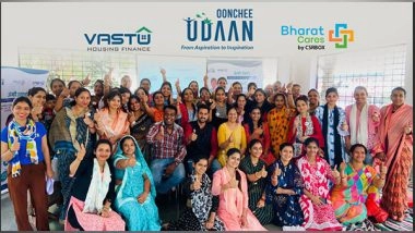 Business News | 575 Women Micro-entrepreneurs Empowered by Vastu Housing Finance and BharatCares