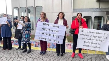 World News | Afghan Diaspora in Vienna Hold Anti-Taliban Protest