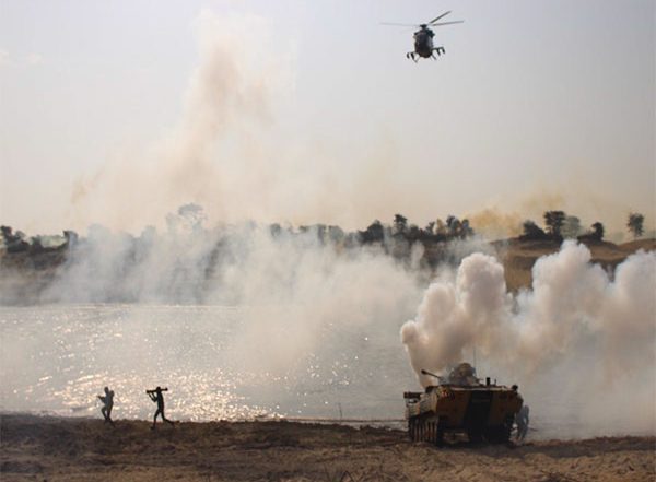India News | Indian Army's Desert Corps Conduct Tactical Floatation to Validate Operational Parameters