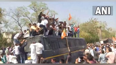 India News | Rajasthan Dy LoP, BJP Workers Detained During Protest in Jaipur