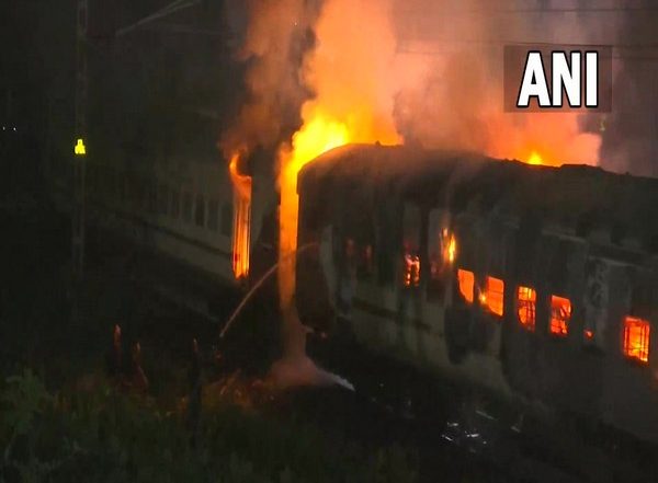 India News | Two Empty Coaches of Stable Rake Train Catch Fire in Guwahati