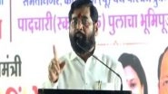 India News | Maharashtra CM Eknath Shinde Inaugurates Bridge at Borivali
