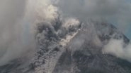 World News | Indonesia's Mount Merapi Volcano Erupts, Spewing Hot Clouds, Lava