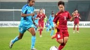 Sports News | India Draw with Vietnam; Eliminated from AFC U-20 Women's Asian Cup Qualifiers on Goal Difference