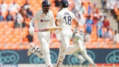 Sports News | IND Vs AUS, 4th Test: Kohli, Bharat Put Hosts in Driver's Seat Against Visitors (Lunch, Day 4)