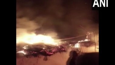 India News | UP: Five Killed After Fire Breaks out at House in Kanpur Dehat