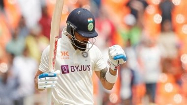 Sports News | IND Vs AUS: Virat Kohli Ends Test Century Drought, First Hundred in Whites Since 2019
