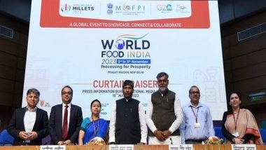 Business News | Date and Venue for Second Edition of World Food India Announced; Details Here