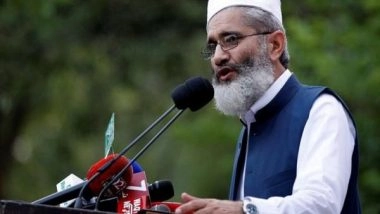 World News | Pakistan Jamaat-i-Islami Emir Sirajul Haq Calls for 'system Overhaul'