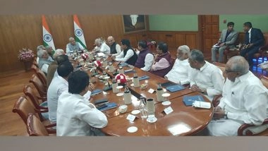 India News | Rajya Sabha Chairman Dhankhar Meets Opposition Parties, Seeks Methods to Curb House Disruption