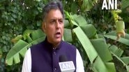 India News | Manish Tewari Gives Adjournment Notice in LS Seeking Discussion on Border Situation with China