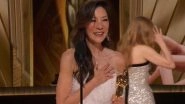 Entertainment News | Michelle Yeoh Scripts History as She Becomes First Asian to Win 'Best Actress' Award at Oscars