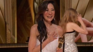 Entertainment News | Michelle Yeoh Scripts History as She Becomes First Asian to Win 'Best Actress' Award at Oscars
