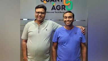 Business News | Indian Agro-Industry Start-up QuantoAgro Raises USD 650K to Expand Sustainable Essential Oils Business