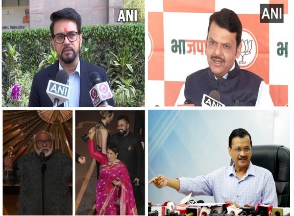 India News | Political Leaders Across Spectrum Congratulate Crew of 'RRR', 'The Elephant Whisperers' on Their Oscar Success