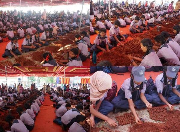 Business News | 2956 Students Under the SIRPI Programme Makes Seed Ball to Boost Greenery