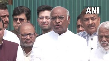 India News | Mikes Switched off in Parliament Whenever We Raise Adani Issue, Says Congress President Mallikarjun Kharge