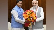 Tripura CM Manik Saha Meets PM Narendra Modi, Gets Assurance of Full Support for State&rsquo;s Development