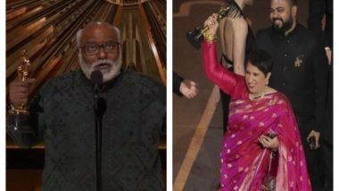 India News | President Murmu Congratulates Teams of 'The Elephant Whisperers', 'Naatu Naatu' for Oscars